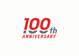 創業100周年　記念ロゴマーク