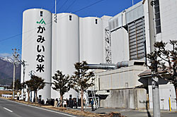 合併ＪＡでないとできない大型の米施設