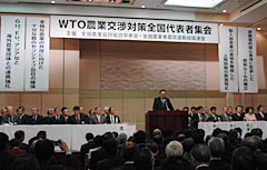 WTO緊急全国集会（06年４月）