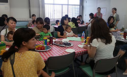 ＪＡの食農教育に親子で参加（横浜市の地域子育て支援拠点）