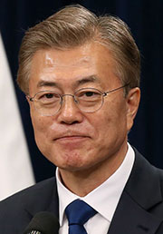 文在寅大統領（出典：Korean Culture and Information Service）