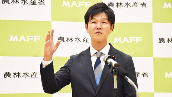 需要に応じた生産が原理原則　鈴木農相が就任会見