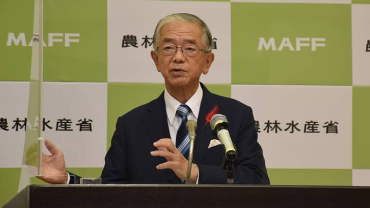 米対策「できるだけ速やかに対応」就任会見で　金子農相