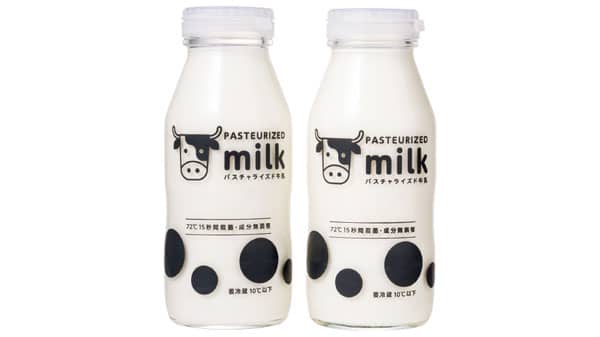 パスチャライズド牛乳200ml　リユースびんをリニューアル　生活クラブ