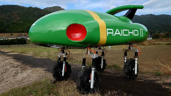 収穫も耕起も可能　多機能型農業ロボット「雷鳥2号」を開発　テムザック
