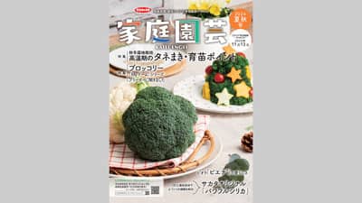 夏秋のガーデニングに　園芸愛好家向けカタログ『家庭園芸』発行　サカタのタネ