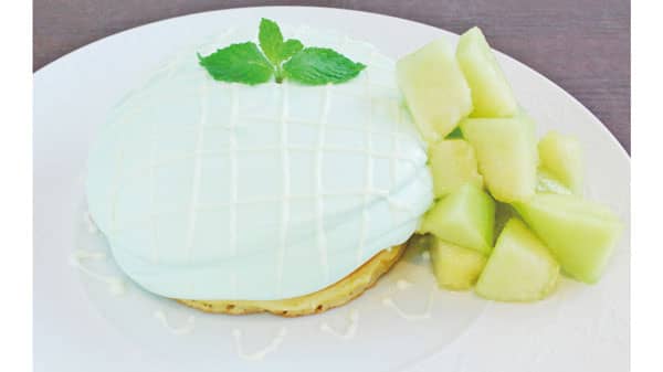 茨城県のメロン農家がつくる「メロンパンケーキ」提供開始　深作農園