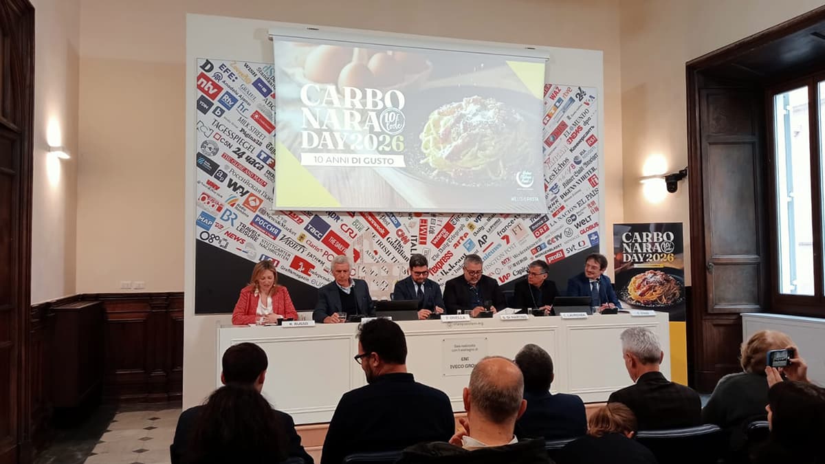 カルボナーラの日　Carbonara Day 【イタリア通信】