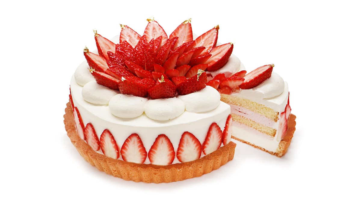 創業30周年記念第2弾　奈良県産いちご「古都姫」のショートケーキタルトなど登場　カフェコムサ
