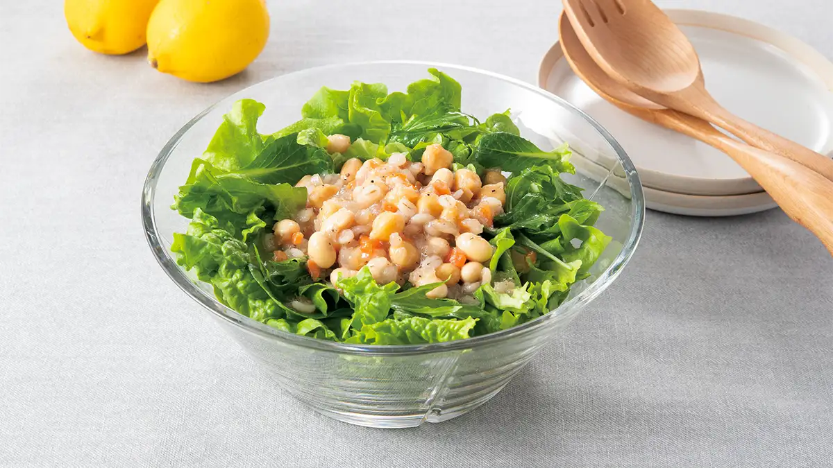 野菜にかけてデリ風サラダ　5種具材のサラダのベース（レモン）」登場　生活クラブ