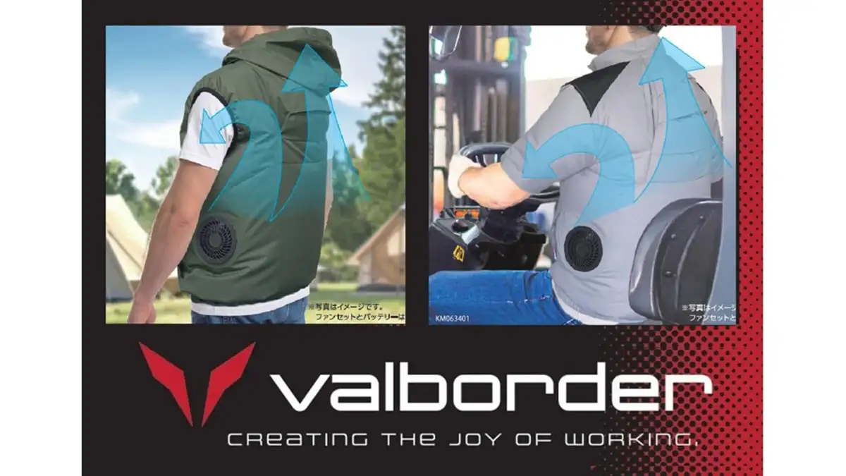 －10度の遮熱効果　ファンが取り付けられるベストと半袖タイプ登場　コメリ