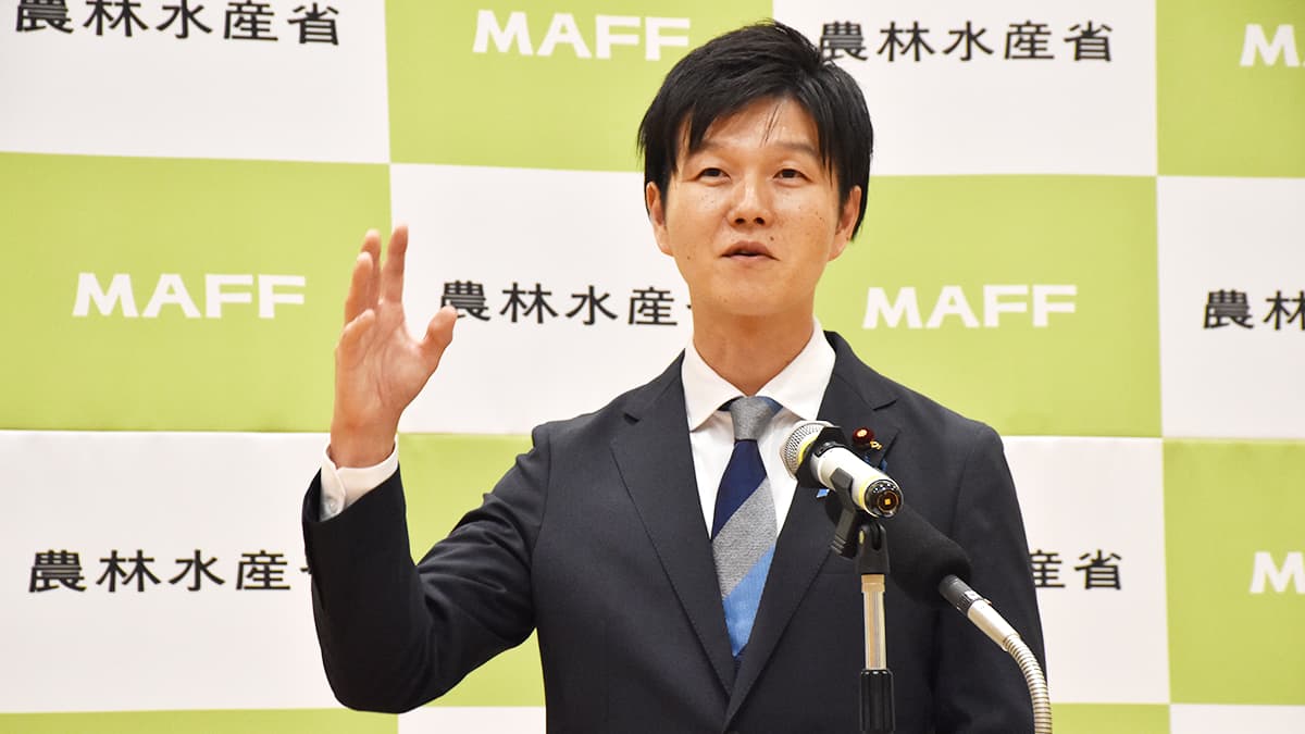 加工用、米粉用、輸出用など増産可能　鈴木農相