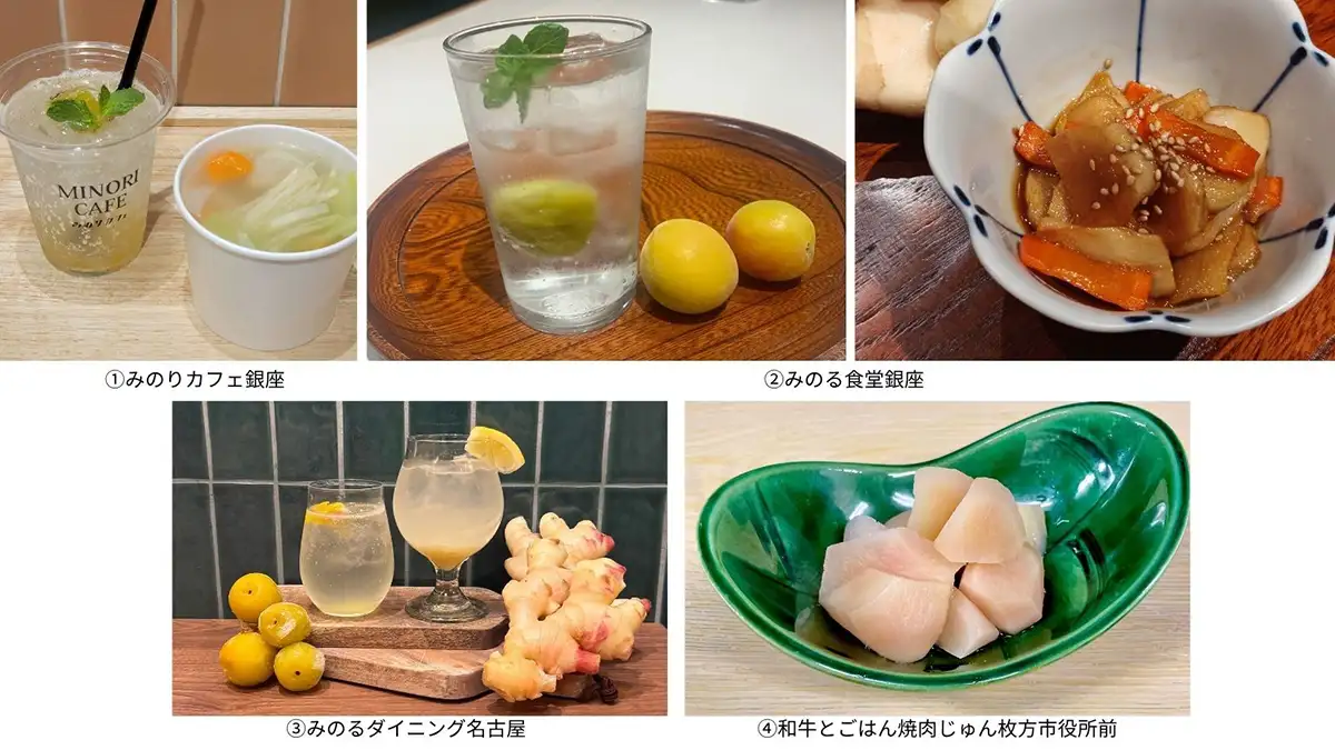 和歌山「南高梅＆新しょうがフェア」全農直営飲食店舗で開催　ＪＡ全農