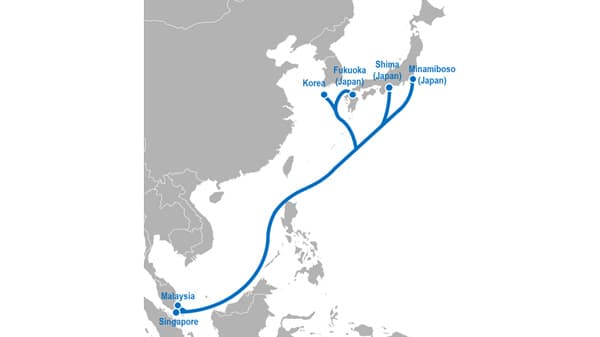 日本～アジアを繋ぐ海底通信ケーブルを運営　新事業会社を設立