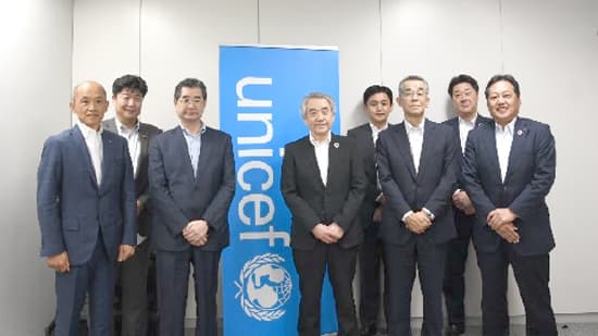 762万錠の浄水剤を途上国の子どもたちへ　ユニセフに寄付　共栄火災