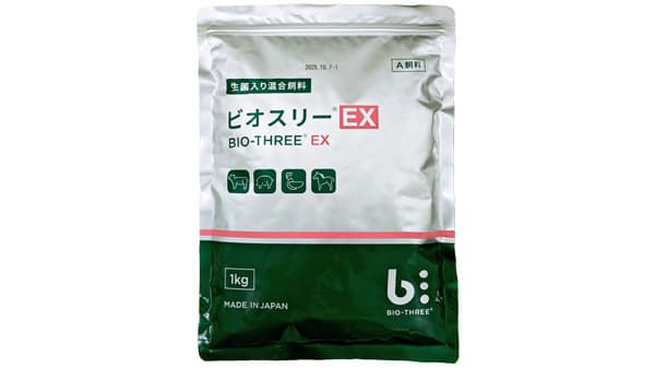生菌入り混合飼料「ビオスリー EX」発売　東亜薬品工業