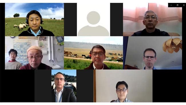 ニュージーランド北海道羊協力プロジェクト　WEBセミナー実施