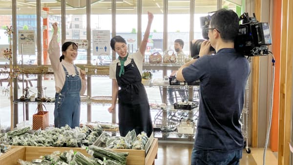 ＪＡ全農福島とテレビユー福島（TUF）　新コーナーで直売所「愛情館」から農畜産物ＰＲ