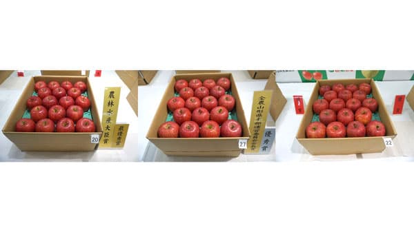 山形県りんご「ふじ」品評会入賞商品を限定販売　ＪＡタウン