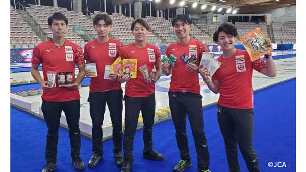 カーリング日本代表チームへ「ニッポンの食」提供　ＪＡ全農