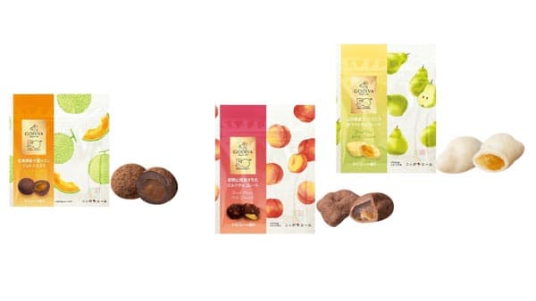 ＪＡ全農とゴディバのコラボ第3弾「夕張メロン」などチョコレート3種を数量限定で発売