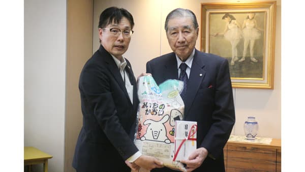 愛知県内の全児童養護施設へ新米「あいちのかおり」8トン寄贈　ＪＡ愛知信連