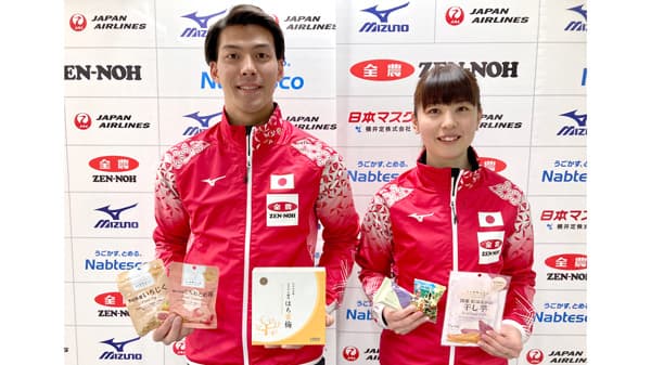 日本代表を食でサポート「世界ミックスダブルスカーリング選手権大会」22日開幕　ＪＡ全農
