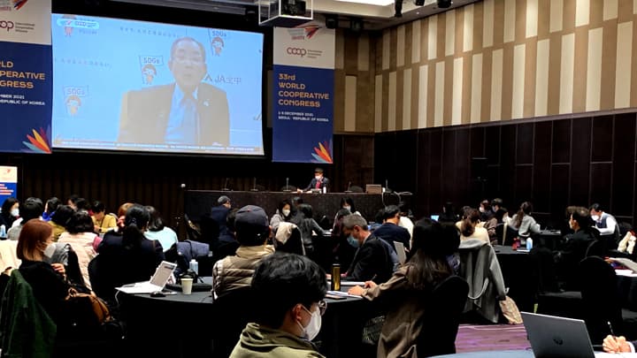 韓国の「社会的経済」学ぶ　アイデンティティー徹底を　ICAソウル大会