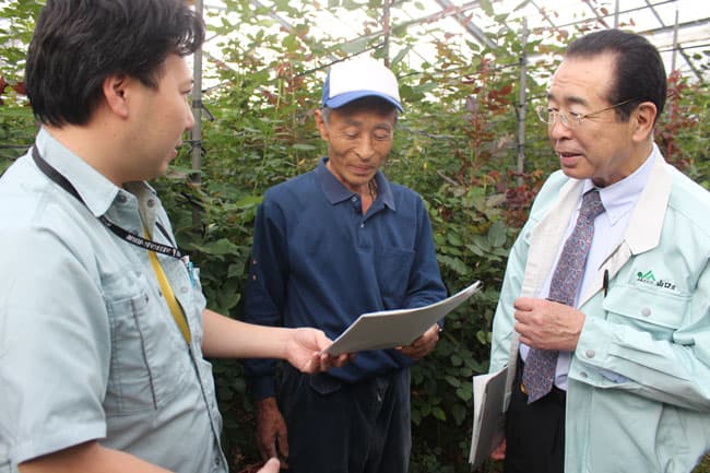 山口 政雄　ＪＡはだの代表理事組合長　教育で実現 組合員参加の運営