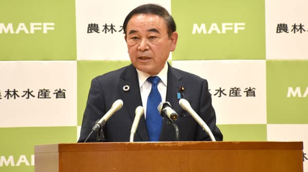 備蓄米放出　改めて「慎重に」と否定　坂本農相