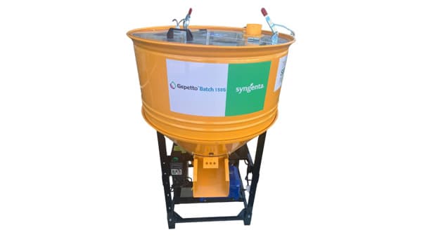 シンジェンタジャパン初の農業用種子処理機「ゲペット」北海道で受注開始