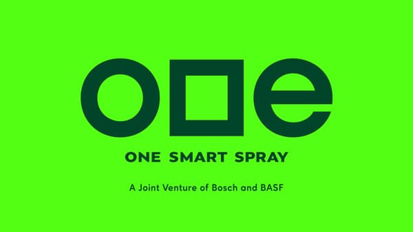 Bosch BASFスマートファーミング社　新ブランド「ONE SMART SPRAY」を発表