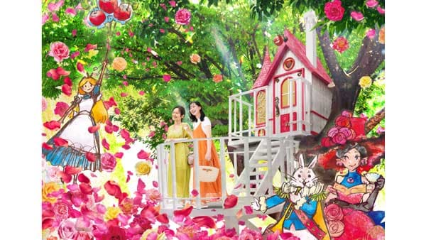 京成バラ園　関東最大級バラのテーマパークに「トップ オブ ピーク」到来