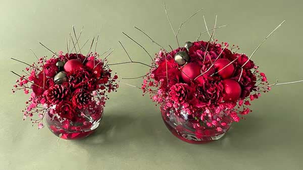 オンライン限定で花のクリスマスギフト「Herve Chatelain」など初登場　第一園芸