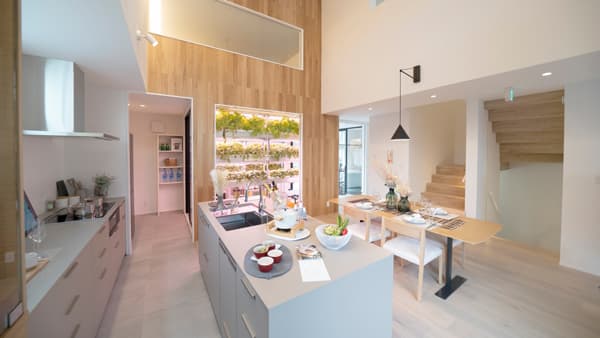 家の中で農業を「都市型農園の家」池袋展示場がオープン　木下工務店