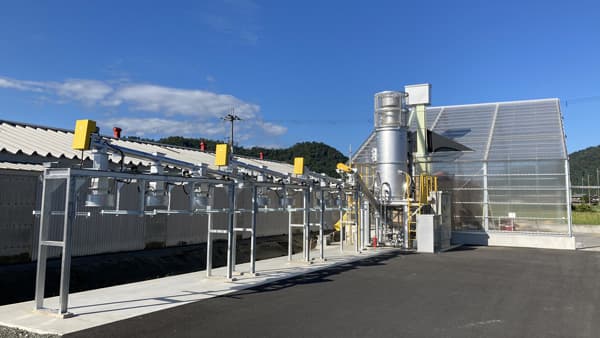 もみ殻処理と脱炭素の課題を解決「もみ殻バイオ炭製造装置」実証試験を開始　ヤンマーES