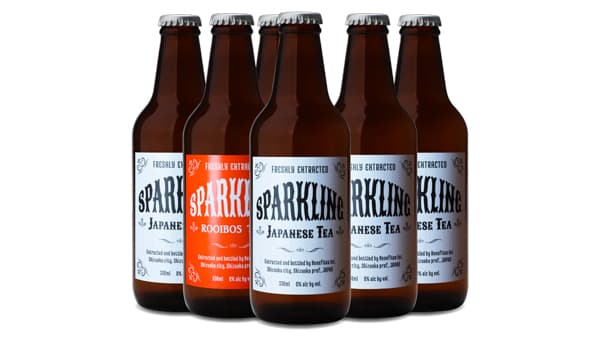 炭酸で味わう新しい日本茶「SPARKLING JAPANESE TEA」発売　Apoptosis
