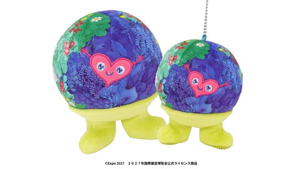GREEN×EXPO 2027公式「トゥンクトゥンク」新作ぬいぐるみが登場
