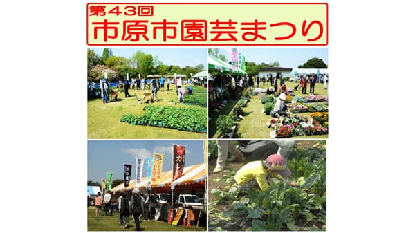 千葉県市原市「第43回市原市園芸まつり」25日から開催