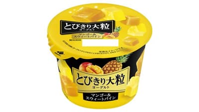 季節限定「とびきり大粒ヨーグルトマンゴー＆スウィートパイン」新発売　北海道乳業