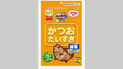 ペット用おやつ「減塩かつおだいすき」が「日経POSセレクション売上No.1」を受賞！　マルトモ