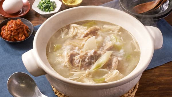 鳥羽周作シェフ監修ミールキット「じっくり煮るだけ参鶏湯鍋」新発売　Oisix