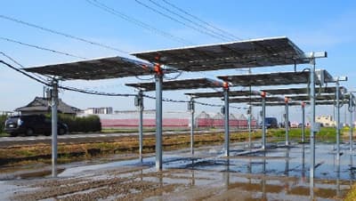 農作物の生育に配慮「次世代営農型太陽光発電」実証事業開始　出光興産