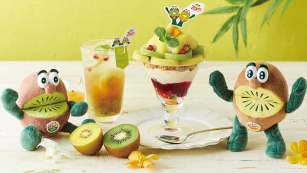 Afternoon Teaとコラボ　新作パフェ＆ティーソーダ　夏季限定で登場　ゼスプリ