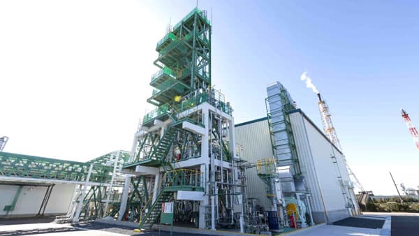 行政と連携　ポリスチレンのケミカルリサイクルプラント　千葉工場で稼働　デンカ