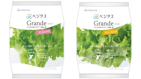 地元産！サステナブルレタス新発売　スプレッド