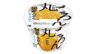 「ごろん丸ごと国産みかんヨーグルト」新発売　ローソンで販売　北海道乳業