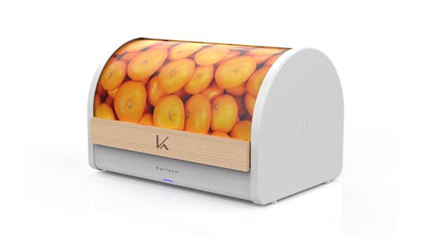 貯蔵みかんの保存状態　光触媒除菌空間で比較実証実験　カルテック