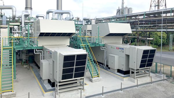 千葉工場で高効率ガスタービン発電機が竣工　年間1万2000tのCO2を削減　デンカ
