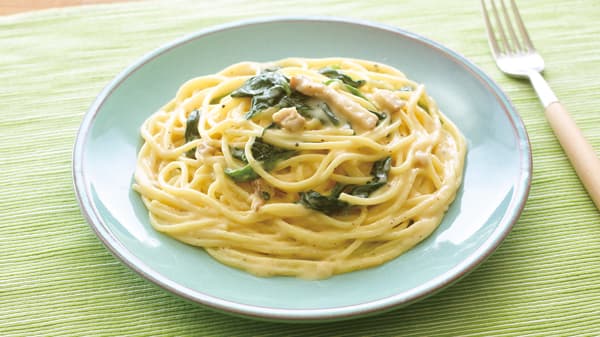 人気の「2種のチーズ・クリーミーカルボナーラ」リニューアル　パルシステム